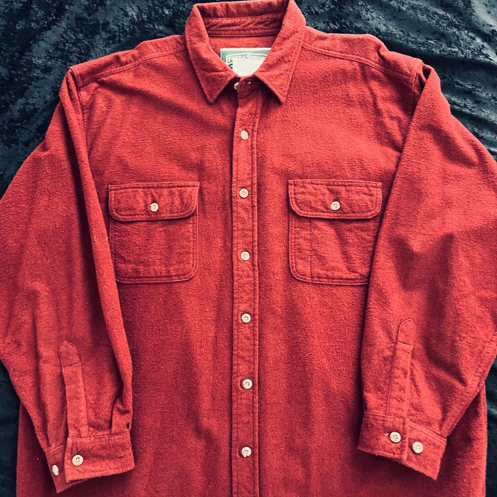 Field and Stream heavy cotton shirt. Like new!
